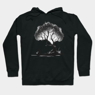 Meditation under a Tree - Designs for a Green Future Hoodie